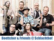 Boettcher & Band:  „Hoaß & Koid“, das erste Album von Entertainer Chris Boettcher, live auf der Bühne im Schlachthof  am 30.10.2012